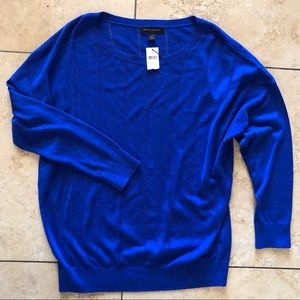 NWT Royal Blue slouchy Banana Republic sweater